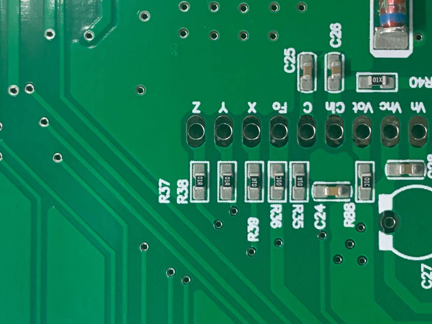 元器件对应的pcb焊盘设计图片jpg